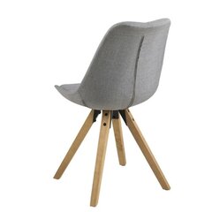 Комплект из 2-х стульев Dima G, серый/коричневый цена и информация | Стулья для кухни и столовой | kaup24.ee