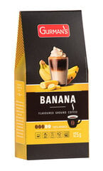 Gurman's Banaanimaitseline kohv, 125g цена и информация | Кофе, какао | kaup24.ee