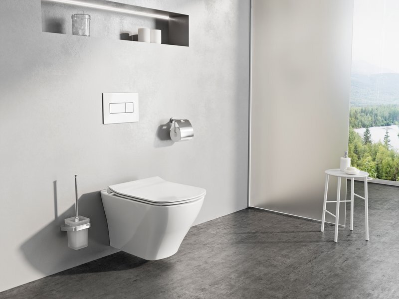Seinale kinnitatav wc-pott Ravak Classic Rimoff Soft Close kaanega цена и информация | WС-potid | kaup24.ee