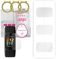 Apgo Hydrogel Screen Protector, 3 tk hind ja info | Nutikellade ja nutivõrude tarvikud | kaup24.ee