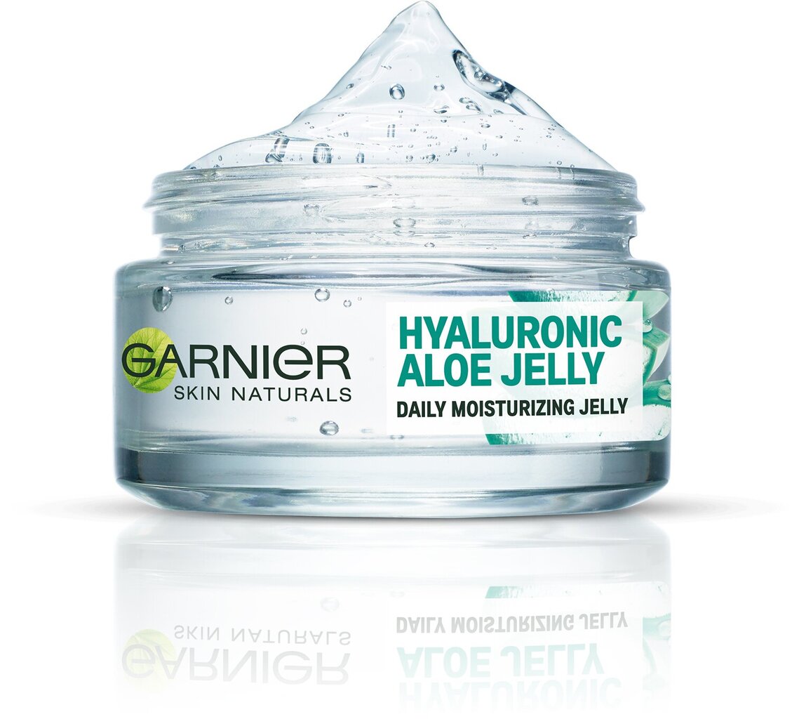 Niisutav geeljas näokreem Garnier Skin Natural Hyaluronic Aloe Jelly 50 ml цена и информация | Näokreemid | kaup24.ee