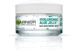 Niisutav geeljas näokreem Garnier Skin Natural Hyaluronic Aloe Jelly 50 ml цена и информация | Кремы для лица | kaup24.ee