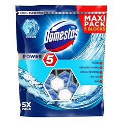 Domestos мыло для унитаза Power 5 Ocean, 5x55 г. цена и информация | Чистящие средства | kaup24.ee