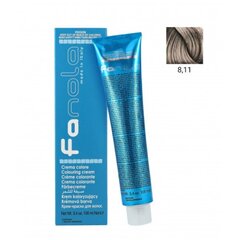 Fanola Color Cream 8.11 LIGHT BLONDE INTENSE ASH профессиональная краска для волос, 100 мл. цена и информация | Краска для волос | kaup24.ee