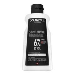 Goldwell System Cream Developer Lotion 6% 20 Vol. развивающая эмульсия для всех типов волос 1000 мл цена и информация | Краска для волос | kaup24.ee