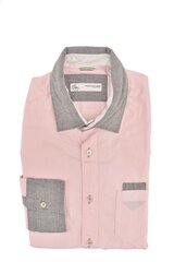 Poggianti Мужцины Chest Pocket Detail классические рубашки Розовый S M91107206/S цена и информация | Женские блузки, рубашки | kaup24.ee