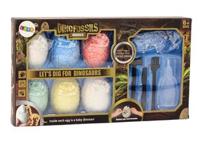 Dinosauruste munade arheoloogiakomplekt Lean Toys hind ja info | Poiste mänguasjad | kaup24.ee