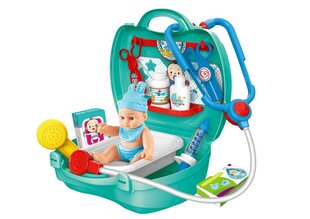 Arsti komplekt nukutarvikutega kohvris Bowa hind ja info | Tüdrukute mänguasjad | kaup24.ee