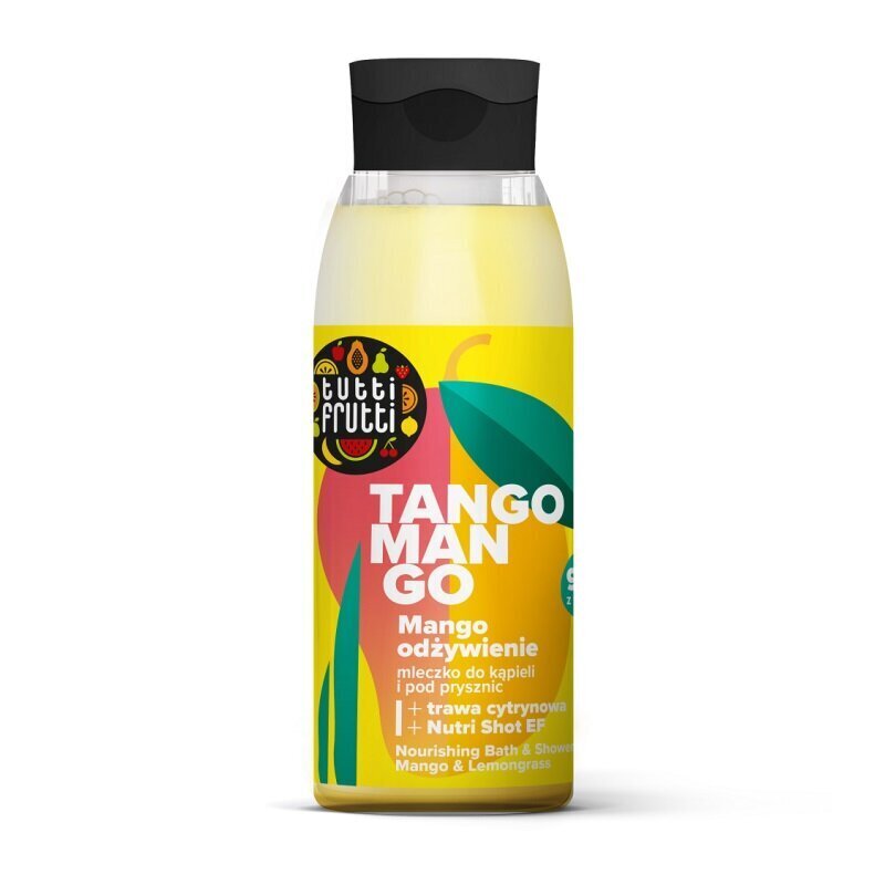 DUšigeel Farmona Tutti Frutti, toitev, mango + sidrunhein, 400 ml hind ja info | Dušigeelid, õlid | kaup24.ee