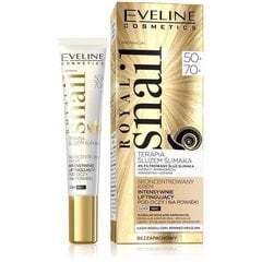 Крем для глаз Eveline Cosmetics Royal Snail 50 + / 70 + 20 мл цена и информация | Сыворотки, кремы для век | kaup24.ee