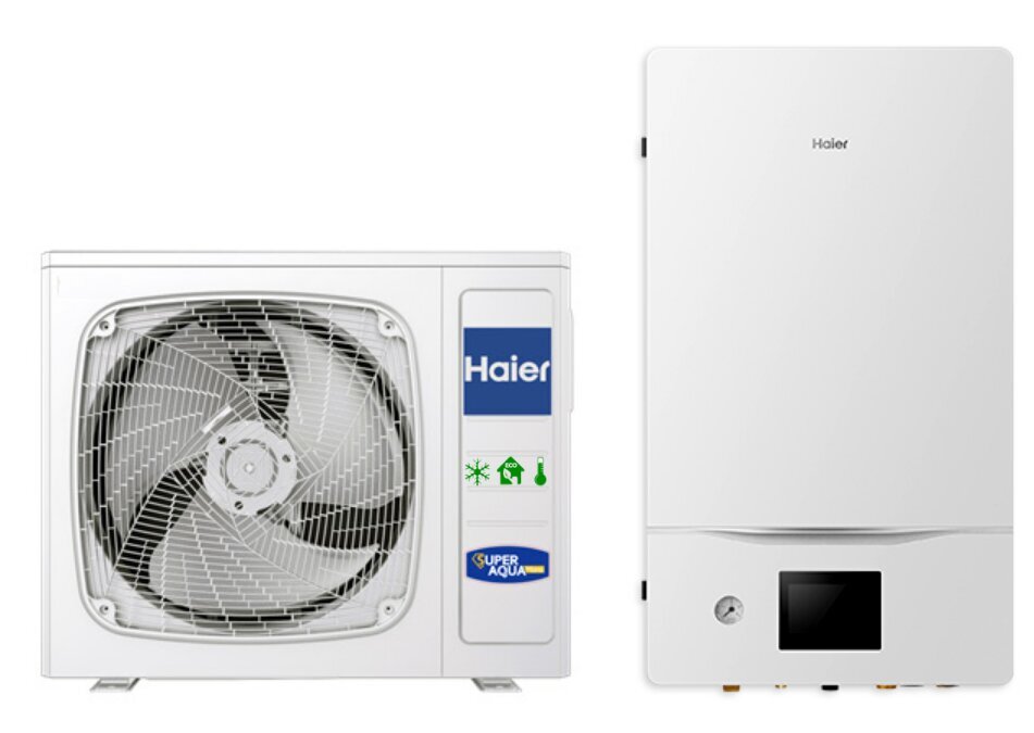 Haier õhk-vesi soojuspump AW062SSCHA, 6 kw цена и информация | Küttekatlad | kaup24.ee