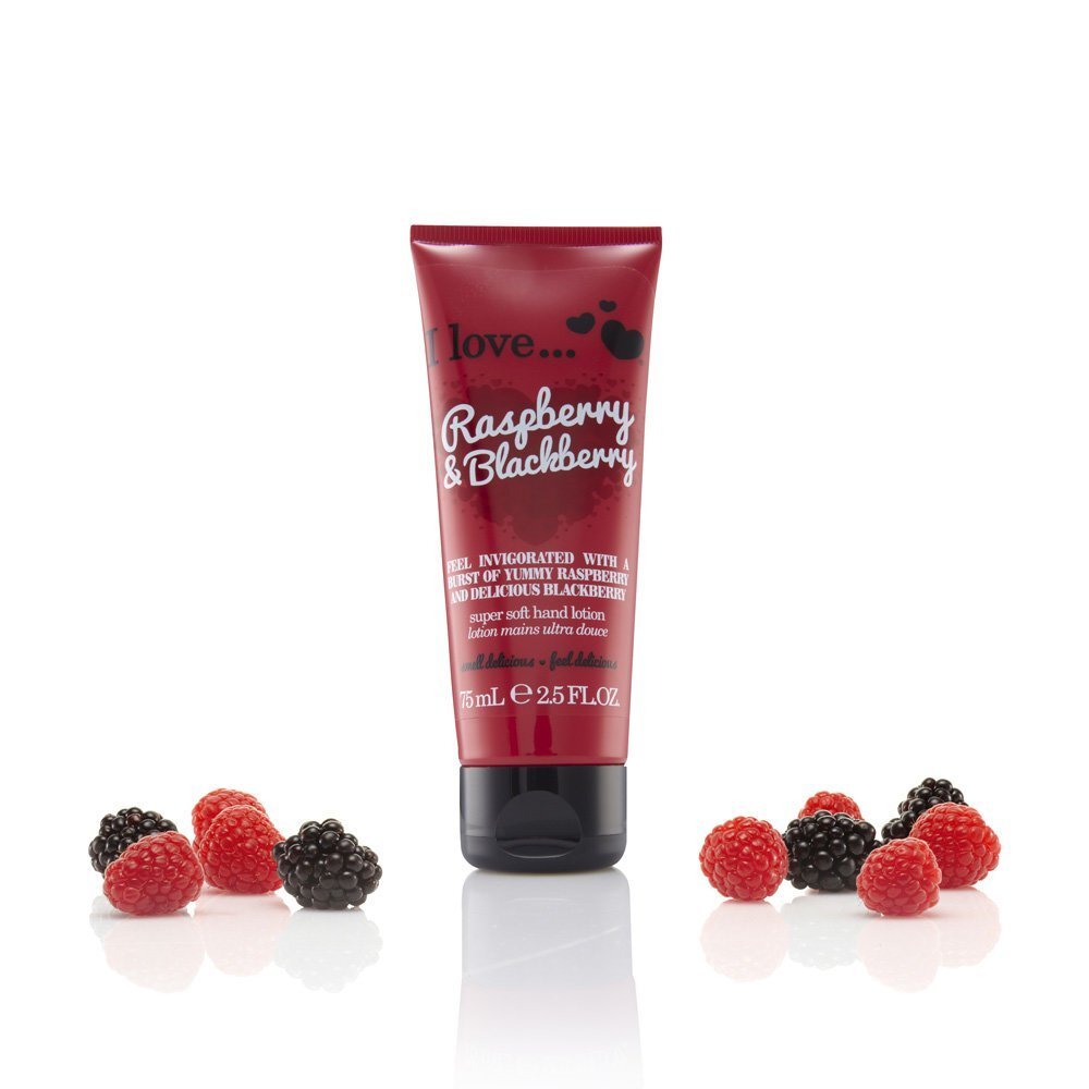 Pehmendav kätelosjoon I Love... Raspberry & Blackberry 75 ml цена и информация | Kehakreemid, losjoonid | kaup24.ee