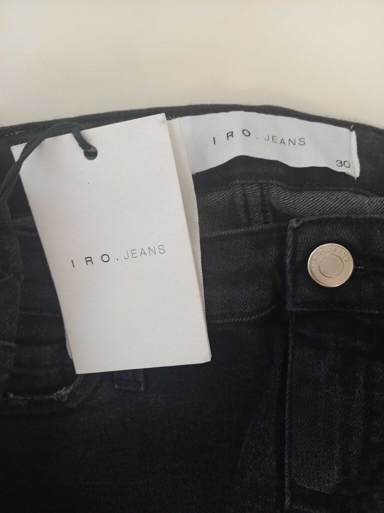 IRO IRO.JEANS Naised Tessa Kitsad teksad Must 30W, цена и информация | Naiste teksad | kaup24.ee