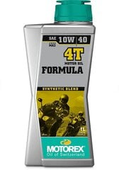 Motorex Formula 4T 10W40 õli, 1L hind ja info | Mootoriõlid | kaup24.ee