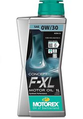 Motorex Concept F-XL 0W30 õli, 1L hind ja info | Mootoriõlid | kaup24.ee