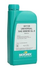 Motorex Gear Oil Universal 80W90 õli, 1L hind ja info | Mootoriõlid | kaup24.ee