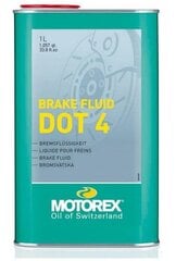 Тормозная жидкость Motorex Dot 4 Brake Fluid 1L цена и информация | Другие масла | kaup24.ee