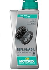 Масло Motorex Trial Gear Oil 75W 1L цена и информация | Моторные масла | kaup24.ee