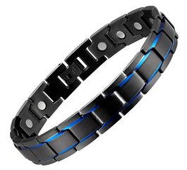 МУЖСКОЙ БРАСЛЕТ BLACK HEALTH BOSTON JEWELLERY цена и информация | Мужские украшения | kaup24.ee