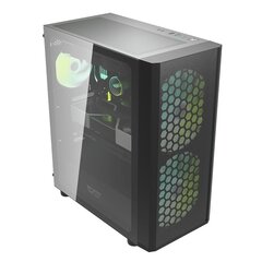 Корпус DarkFlash DK360 3 RBG FAN (ЧЕРНЫЙ) цена и информация | Корпуса | kaup24.ee