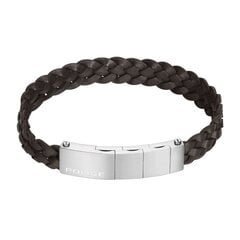 Police Herren Leder Armband - INDY II - PEAGB0009502 PEAGB0009502 hind ja info | Kaelakeed | kaup24.ee