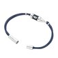 Police Showpiece Bracelet for Men Stainless Steel With cord PEAGB0005607 PEAGB0005607 цена и информация | Kaelakeed | kaup24.ee