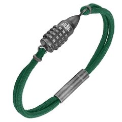 Police Showpiece Bracelet for Men Stainless Steel With cord PEAGB0005603 PEAGB0005603 цена и информация | Украшения на шею | kaup24.ee
