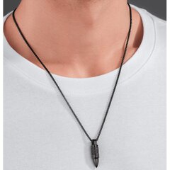 Police Bullet Necklace For Men PEAGN0034101 PEAGN0034101 цена и информация | Украшения на шею | kaup24.ee