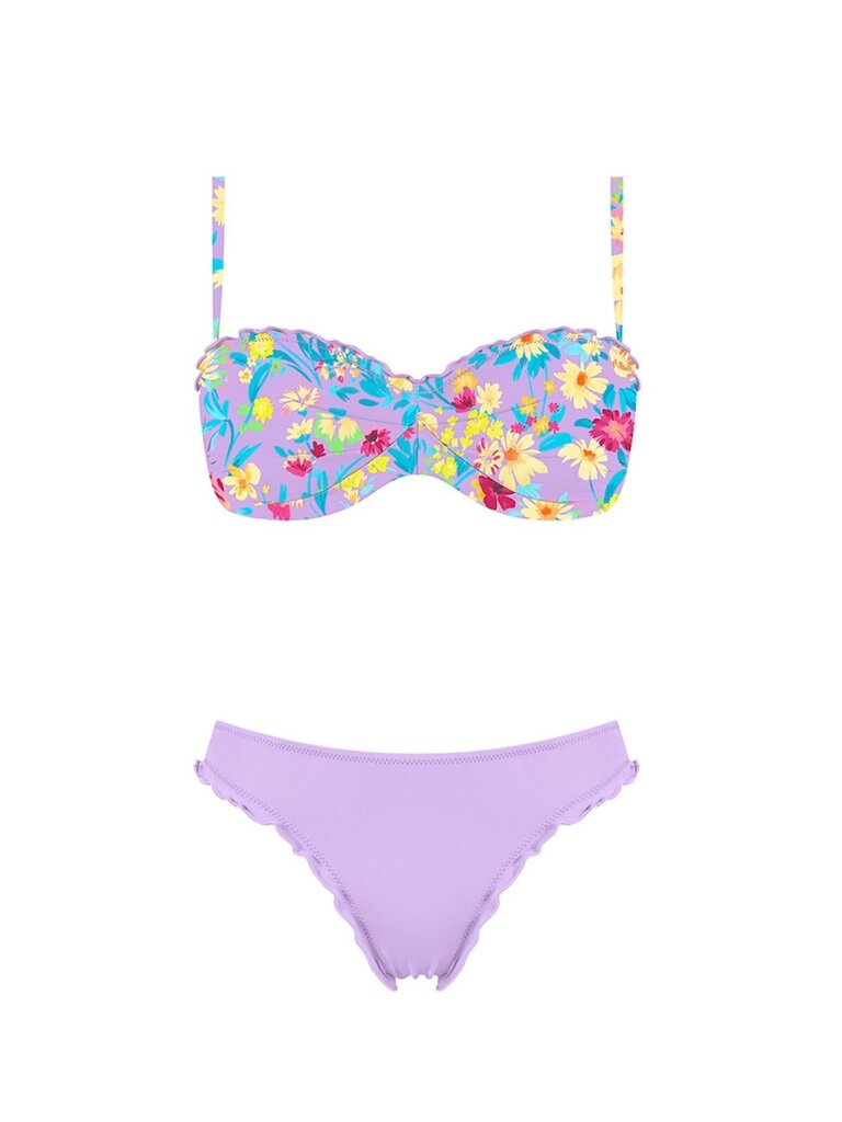 Push-up bikiinid naistele Lilac Summer K0203-1839C_XL|Y22014-2213C_XXL hind ja info | Naiste ujumisriided | kaup24.ee