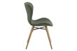2 tooli komplekt Batilda A1, roheline/tamm hind ja info | Söögitoolid, baaritoolid | kaup24.ee
