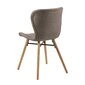 2 tooli komplekt Batilda A1, pruun/tamm цена и информация | Söögitoolid, baaritoolid | kaup24.ee