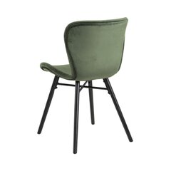 Комплект из 2-двух стульев Batilda A1, зеленый/черный цена и информация | Стулья для кухни и столовой | kaup24.ee