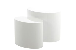 Комплект из 2-х столиков Mice, белый цена и информация | Журнальные столики | kaup24.ee