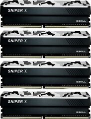 G.Skill Sniper X DDR4, 4x8GB, 3200MHz, CL16 (F4-3200C16Q-32GSXWB) цена и информация | Оперативная память (RAM) | kaup24.ee