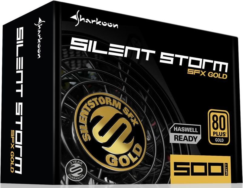 Sharkoon SilentStorm SFX 500 hind ja info | Toiteplokid (PSU) | kaup24.ee