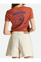 Naiste Brixton Empresa Fitted Crew puuvillane T-särk hind ja info | Naiste pluusid, särgid | kaup24.ee