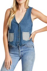 Naiste Brixton Frisco Vest teksariidest vestid hind ja info | Naiste vestid | kaup24.ee