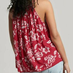 Naiste SuperDry Vintage Beach Cami pluus rihmavaba top цена и информация | Женские блузки, рубашки | kaup24.ee