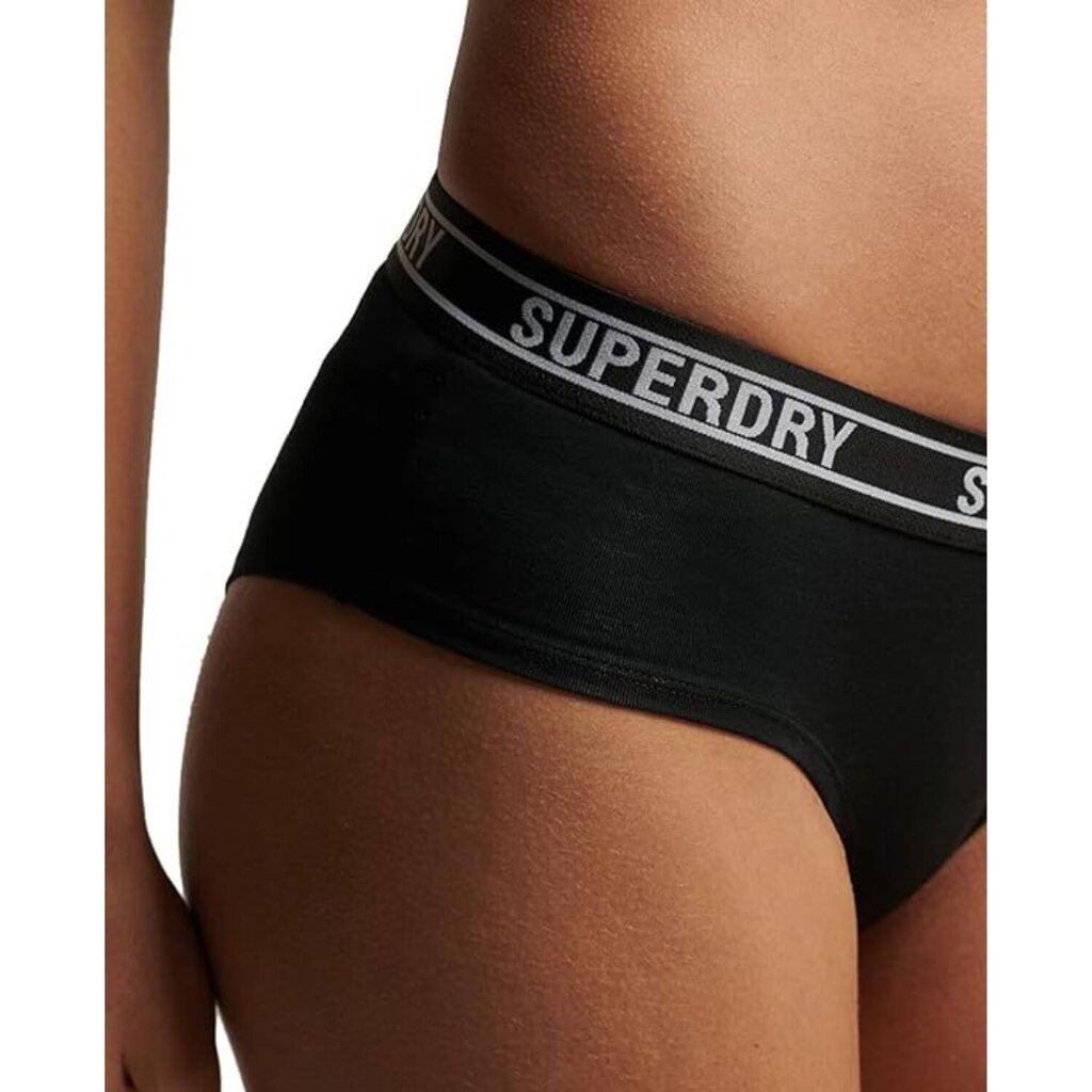 Naiste Superdry Multi Logo Hipster puuvillased püksikud цена и информация | Naiste aluspüksid | kaup24.ee