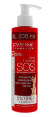 Intensiivne taastav kätekreem Eveline Cosmetics Extra Soft SOS 200 ml hind ja info | Kehakreemid, kehaspreid | kaup24.ee