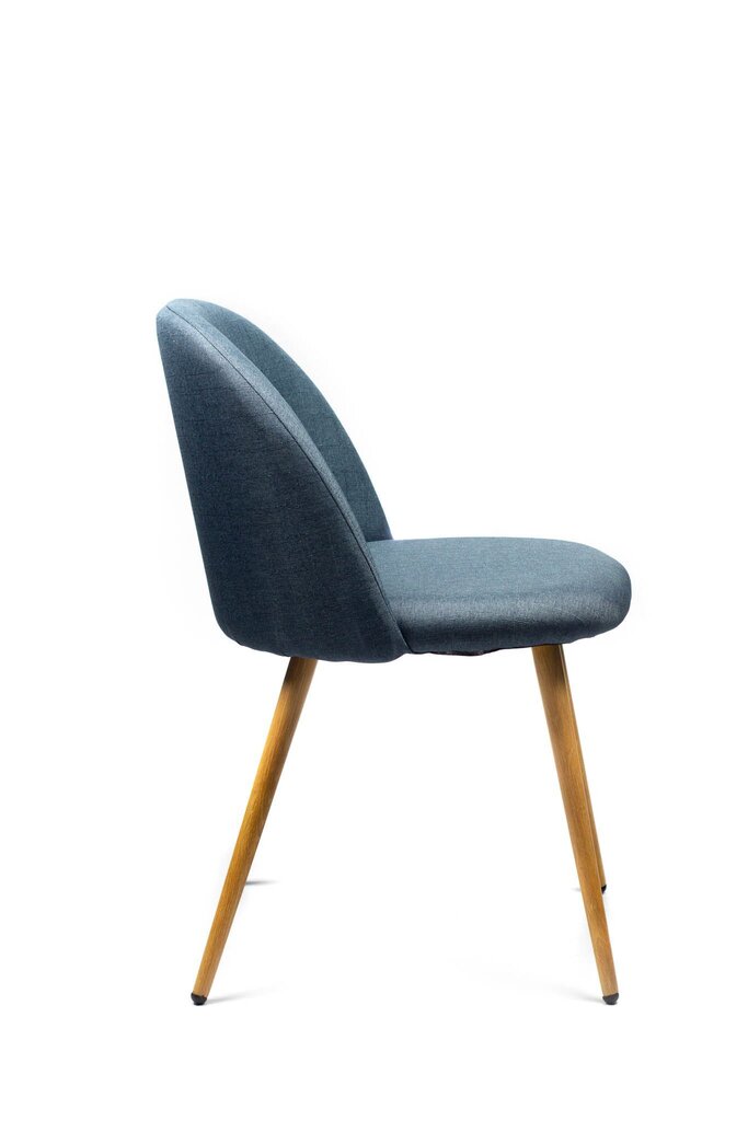 4 tooli komplekt VK-09, sinine/pruun цена и информация | Söögilaua toolid, köögitoolid | kaup24.ee