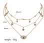 CHOKER KAELAKEE PIDULIK PIKK BOHO HÕBEDANE 55 55 цена и информация | Kaelakeed | kaup24.ee