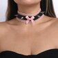 CHOKER pitsiga tikitud must gooti ripats CH10 CH10 hind ja info | Kaelakeed | kaup24.ee