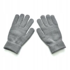 Акрил HANDS Warm Touch 20 см серый R01 R01-GREY цена и информация | Женские перчатки | kaup24.ee