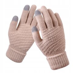 Akrüül HANDS Warm Touch Beige R02 R02-BEZOWE hind ja info | Naiste kindad | kaup24.ee