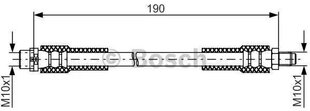 Тормозной шланг BOSCH для Audi A8 D3 (4e2, 4e8) 1987481845 4E0611775K цена и информация | Дополнительные принадлежности | kaup24.ee