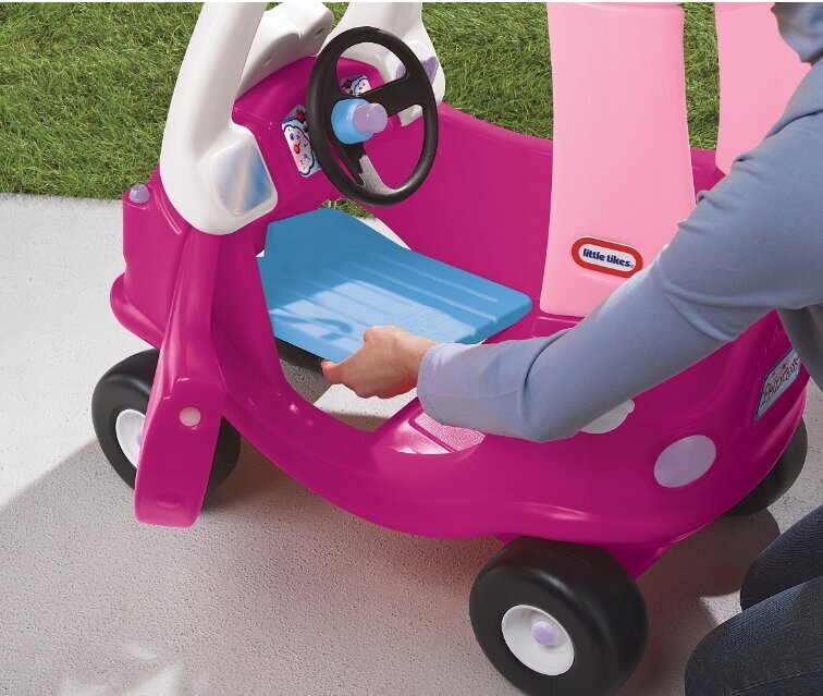 LITTLE TIKES COZY COUPE RIDER ROOSA 630750 цена и информация | Imikute mänguasjad | kaup24.ee