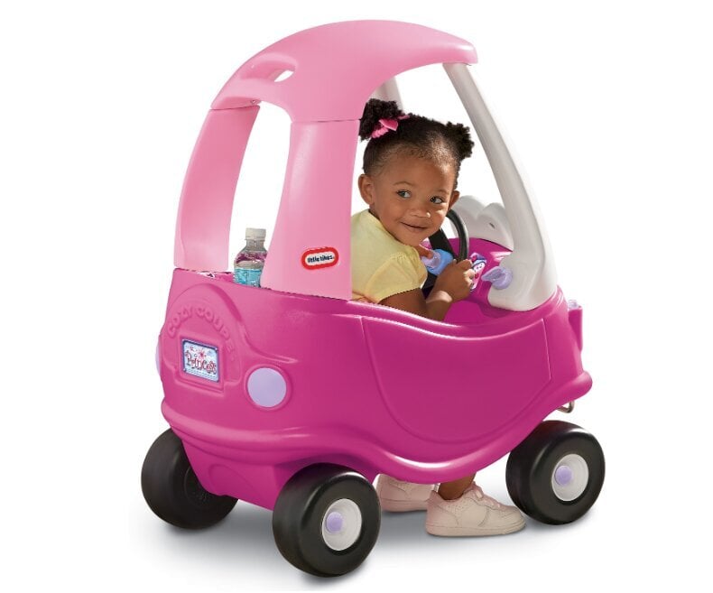 LITTLE TIKES COZY COUPE RIDER ROOSA 630750 цена и информация | Imikute mänguasjad | kaup24.ee