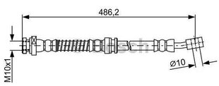 Pidurivoolik Bosch, 1 tk hind ja info | Lisaseadmed | kaup24.ee