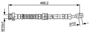 Тормозной шланг BOSCH для Hyundai Trajet (fo) 1987481866 587313A000 цена и информация | Дополнительные принадлежности | kaup24.ee